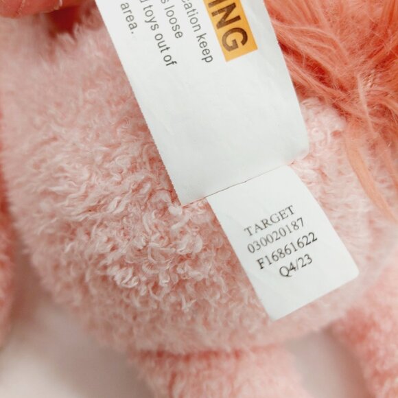 Cloud Island Pink Peach Unicorn Plush Stuffed Animal 2023 - Picture 7 of 11
